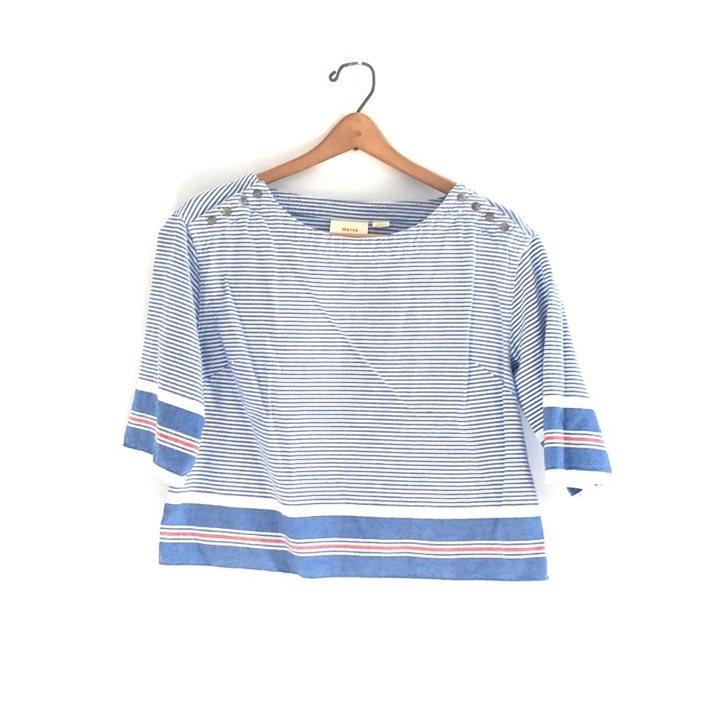 Anthropologie Boat Neck Top
